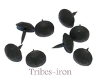 20 Round Head Clavos 1" Wrought Iron Nail Antique Door Hardware Decor Metal Stud