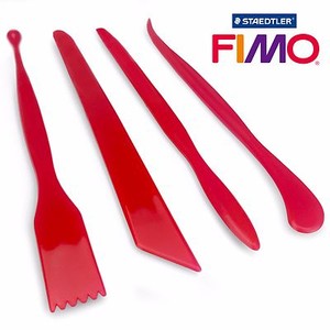 FIMO Modellier-werkzeug 4 verschiedene Modellierstäbe