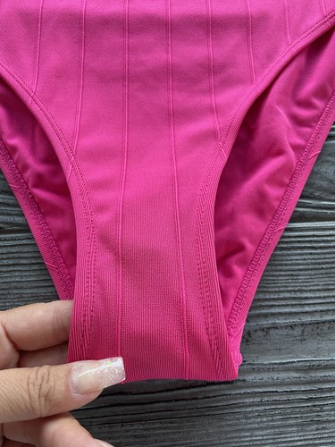 Damen Badeanzug von PRIMARK CARES in Hot Pink mit Träger Gr. 44 NEU & ETIKETT - Bild 3 von 12