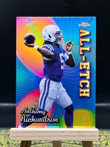 2024 Chrome Football - Anthony Richardson - All-Etch Refractor - CAE-AR