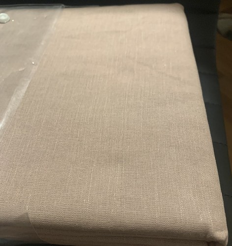 Nestwell Luxury 60% Hemp, 40% Cotton Fabric Shower Curtain-Shadow Grey 72" x 92” - Picture 9 of 9