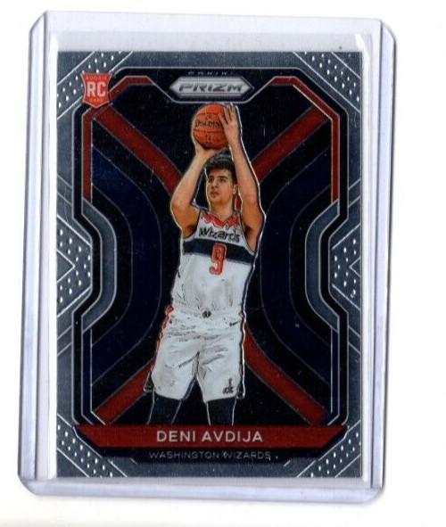 2020-21 Panini Prizm Deni Avdija Rookie Card #290 Washington Wizards RC