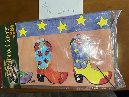 Madnetic Mailbox Covers #1 Hearts #2 St.Pat #3 Sun #4Stars #5 Floral #6Santa - Picture 5 of 9