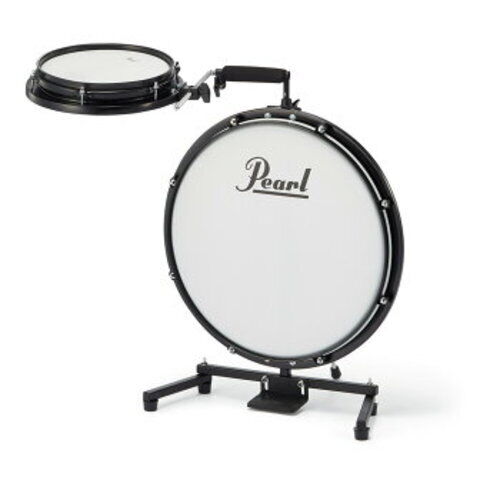 Pearl PCTK-1810BG Compact Traveler kit 10" Snare 18" Bass with Bag Black - Picture 1 of 8