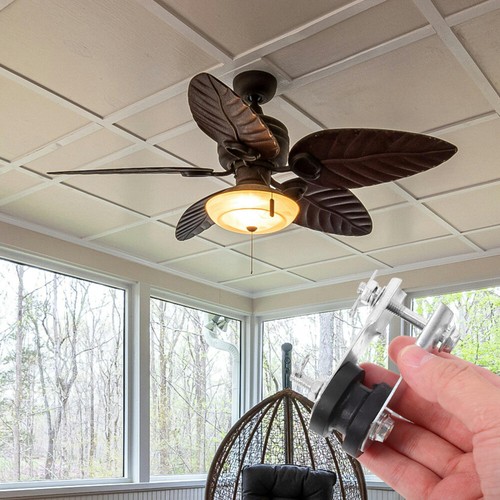 Large Rod Fixing Clip Work Ceiling Fan Installing Supply Mounting Bracket Kit - Picture 11 of 12