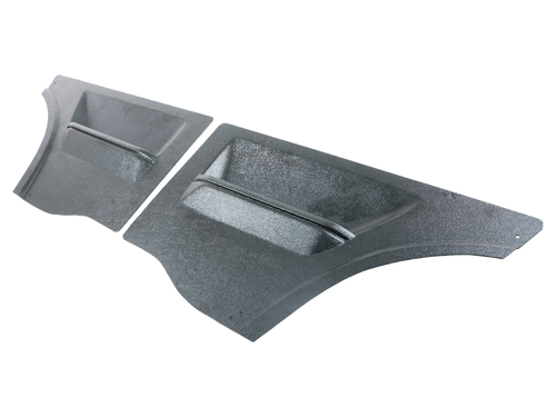 ABS Seitenverkleidungen hinten L+R mit Ledernarbung für Opel Kadett C 2-Türer - Picture 4 of 7
