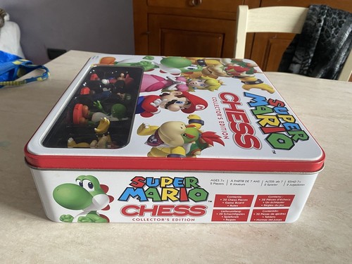 Nintendo 2010 Super Mario Bros Collector's Edition Collectible Chess Set - Picture 3 of 7