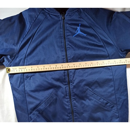Nike Air Jordan Boy's Navy Blue Insulated Bomber Jacket Size XL TG EG 13-15years - Picture 9 of 12