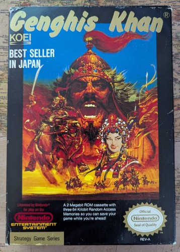 Genghis Khan NES CIB - Picture 3 of 13