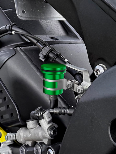Motorcycle Brake Clutch Master Cylinder Oil Fluid Reservoir Tank Cup Universal - Picture 10 of 10