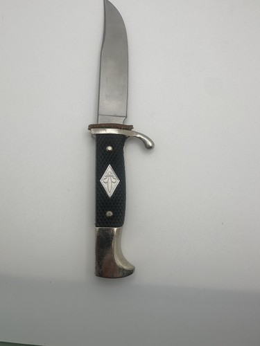 VTG RARE HUBERTUS SOLINGEN GERMANY BOY SCOUTS YOUTH HUNTING SURVIVAL BOWIE KNIFE - Picture 6 of 10