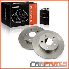 Bremsscheiben Bremsscheibe Hinten Ø278mm für Nissan Almera Tino V10 Primera