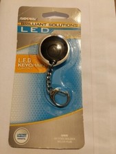 LED Keychain Ring RAY O VAC Bright Flashlight LED Never Needs Replacing