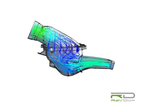 Ansaugsystem 2.0 TDI ea288 evo Intake Golf 8 GTD - Bild 5 von 6