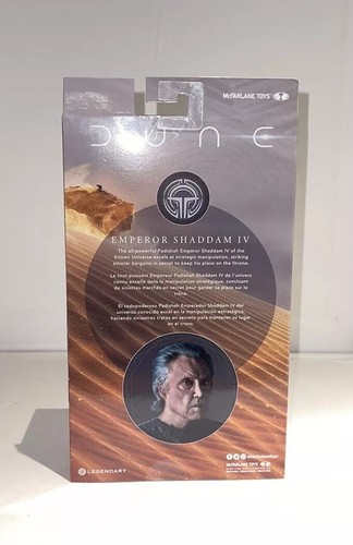 Dune Movie 2 7 Inch Action Figure Series 1 - Emperor Shaddam IV New - Picture 3 of 6