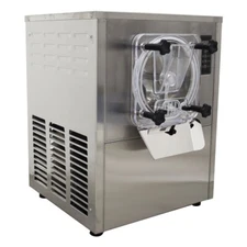 110V 25-30L/h Hard Ice Cream Machine Desktop Ice Cream Yogurt Maker 1.4KW 8.5"
