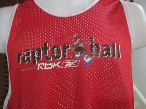 Camiseta deportiva reversible Reebok Toronto Raptors Raptor Ball talla M/L - Imagen 2 de 5