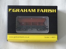 GRAHAM FARISH 373-502C HEA HOPPER WAGON BR BAUXITE '360265' N GAUGE