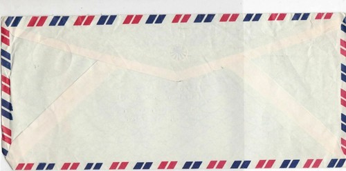 japan 1974 Kyoto Cancel Airmail Flying Birds Stamp Cover to South Africa Rf30831 - Picture 2 of 2