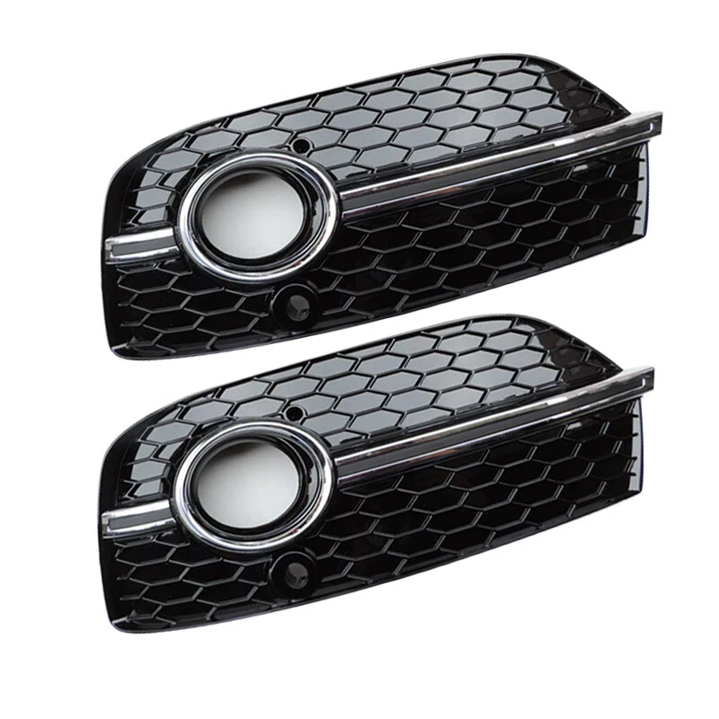 For AUDI Q3 Front Fog Lamp Grille Honeycomb Fog Light Cover Grille 2013-2015 Foto 3 de 4