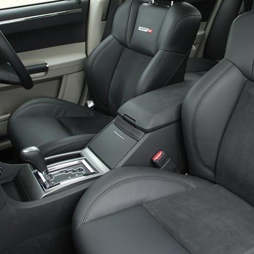 3Pcs For Chrysler 300 05-07 Carbon Fiber Console Armrest Storage Box Panel Cover - Picture 2 of 11