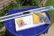 TIGREES OUTRIGGER POLE FLUSH MOUNT HOLDERS RIGGING KIT STAINLESS STEEL FISHING