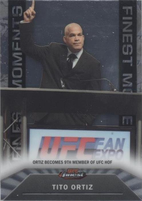 2013 Topps Finest UFC - Tito Ortiz #FM-9 - 1 of 1