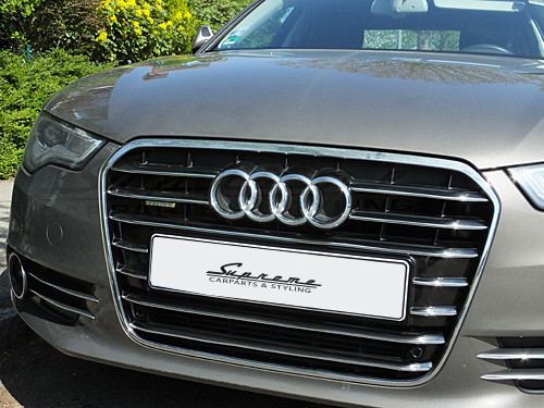 Fueraudi A6 C7 4G - 3M Chrome Trim for Grill Grille - Picture 4 of 8