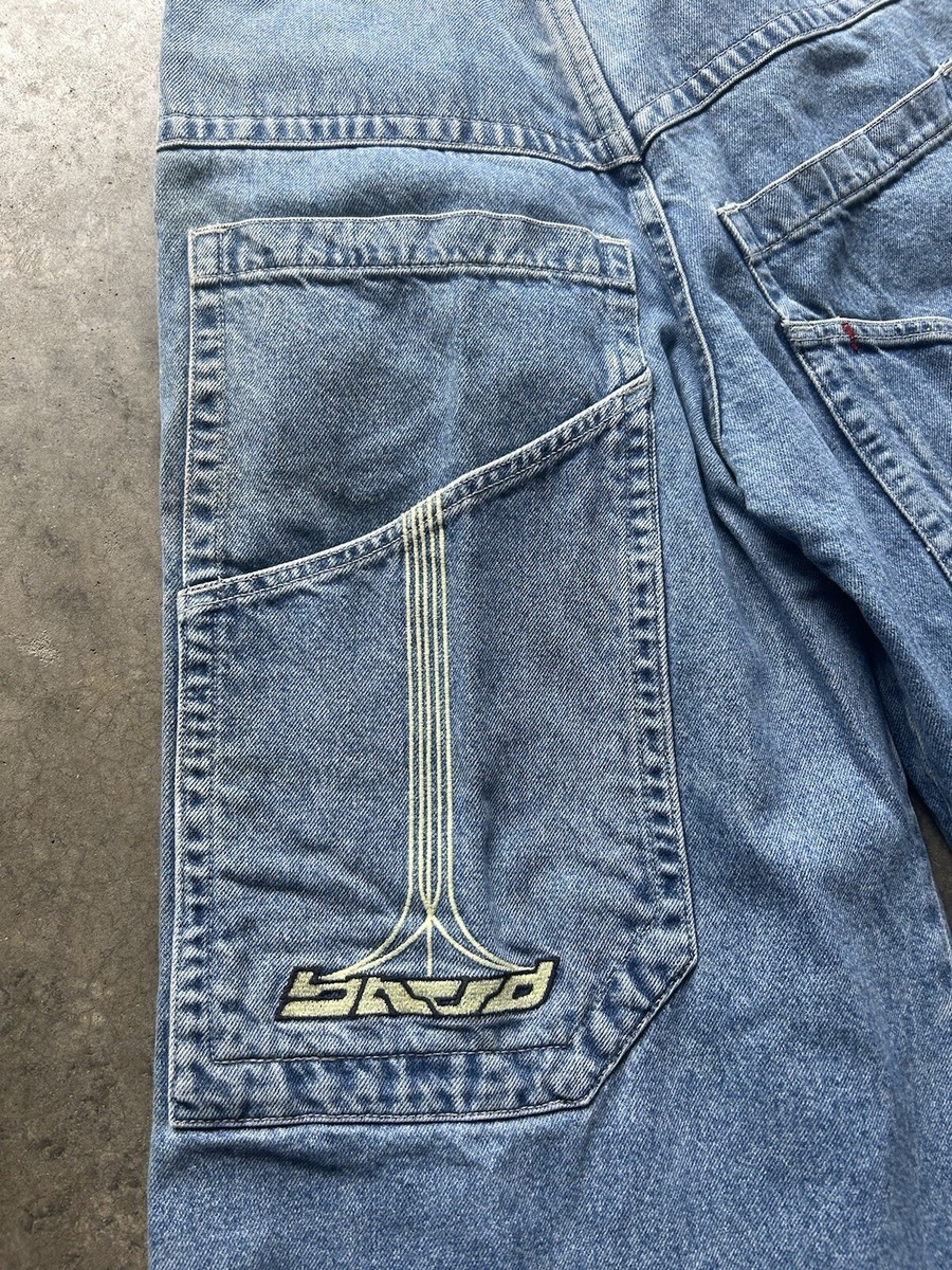 Vintage 90s Rare JNCO Jeans Pants 29 Waist USA MADE Grunge