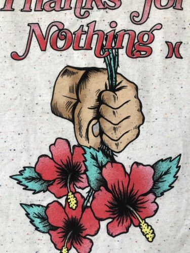 Hurley Mens Bloody Valentine THANKS FOR NOTHING Skate, Breakup, NWT T-Shirt S - Picture 3 of 6