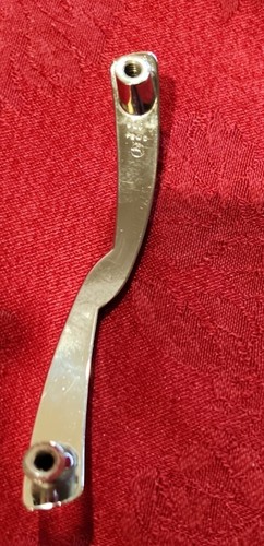 Posten 10 Vintage silberfarbene Schubladengriffe 3,5" Mitte zu Mitte 4,25" lang - Bild 6 von 6