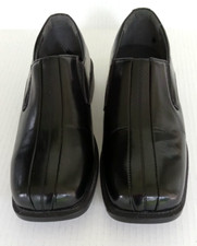 Sz 6M Deer Stags Big Boys/Mens Wings Slip-on Loafer Black Dress Shoes Never Worn