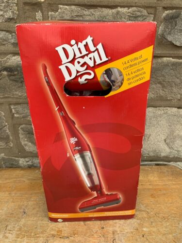 New Dirt Devil 14.4 Volt Cordless Extreme Power Stick Vacuum Cleaner BD20040RED