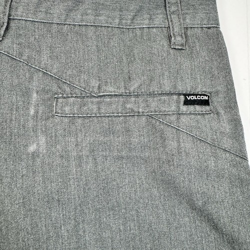 Volcom Men's/Teens Frickin Chino Short Gray Size 27 - Picture 8 of 14