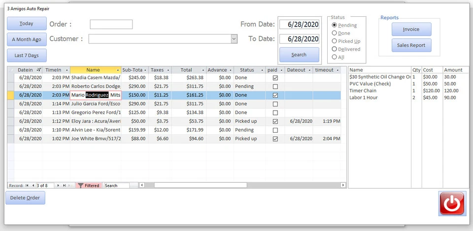 Ms Access Independent Software Database Development Guaranteed Service Ticket $5 - Image 4 of 4