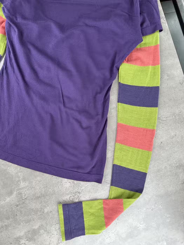 Miss Sixty Multicolor Long Sleeve Women`s Size L - Picture 13 of 15