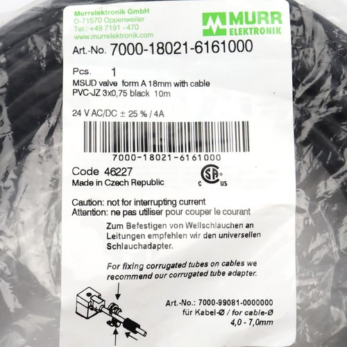 MURR ELEKTRONIK Verbindungskabel Ventilst. freies Ltg-ende 7000-18021-6161000 OV - Bild 2 von 2