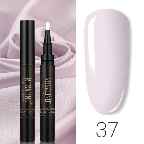 58 Colors One Step Nail Gel Polish Pen Manicure Soak Off Top Base Coat * - Picture 46 of 69