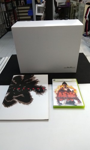XBOX 360 TEKKEN 6 WIRELESS ARCADE STICK BUNDLE CON GIOCO E ART BOOK FOTO - Foto 8 di 16