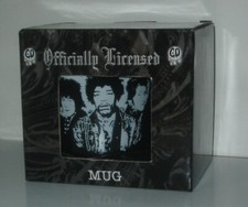 Jimi Hendrix B&W Band Mug Boxed New