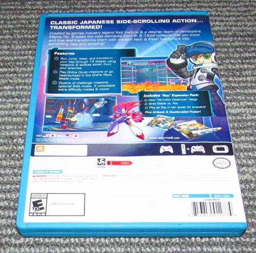Mighty No. 9 for Nintendo Wii U Fast Shipping - Picture 2 of 2