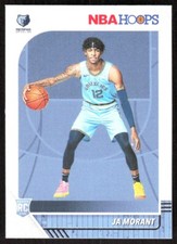 2019-20 1564E NBA Hoops Ja Morant Rookie Memphis Grizzlies #259