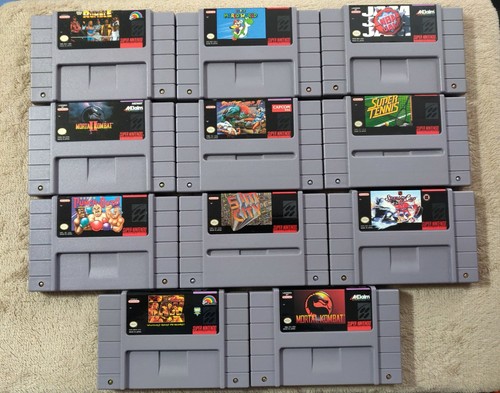 Authentic SNES Super Nintendo Games- *You Pick*(TESTED) -May Include Manual READ - Picture 3 of 46