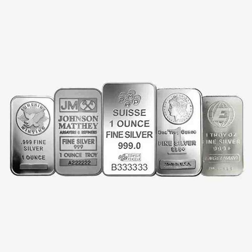 1 oz Silver Bar - Secondary Market | Verified Quality