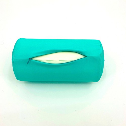 Memory Foam Roll Pillow with Removable Cover Tube Cylinder Bolster Back Neck Sol - Picture 9 of 20