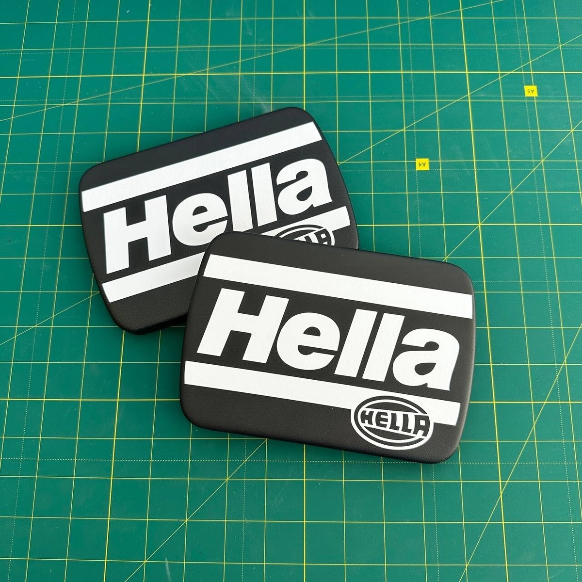 RARE Hella Sport Westy Grill Style Headlight Covers Caps VW GOLF