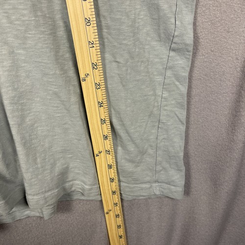 T-shirt homme vintage géant américain manches longues grande aigue-marine lourde fabriqué aux États-Unis - Photo 5/8