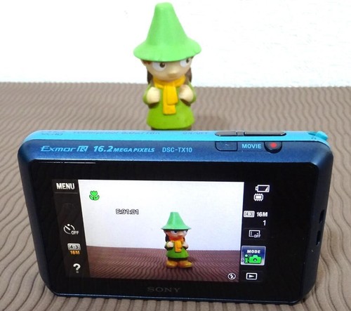 Sony Cyber-Shot DSC-TX10 Blue 12.2MP Digital Camera Waterproof Japan - Picture 4 of 10