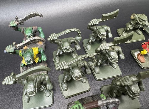 HeroQuest Konvolut Ersatzteile Orks Skelett MB Citadel - Picture 3 of 4