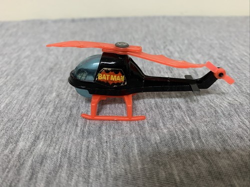 Vintage 1976 Corgi Juniors Batcopter Batman Die-Cast Toy Lot of 2 - Picture 2 of 10